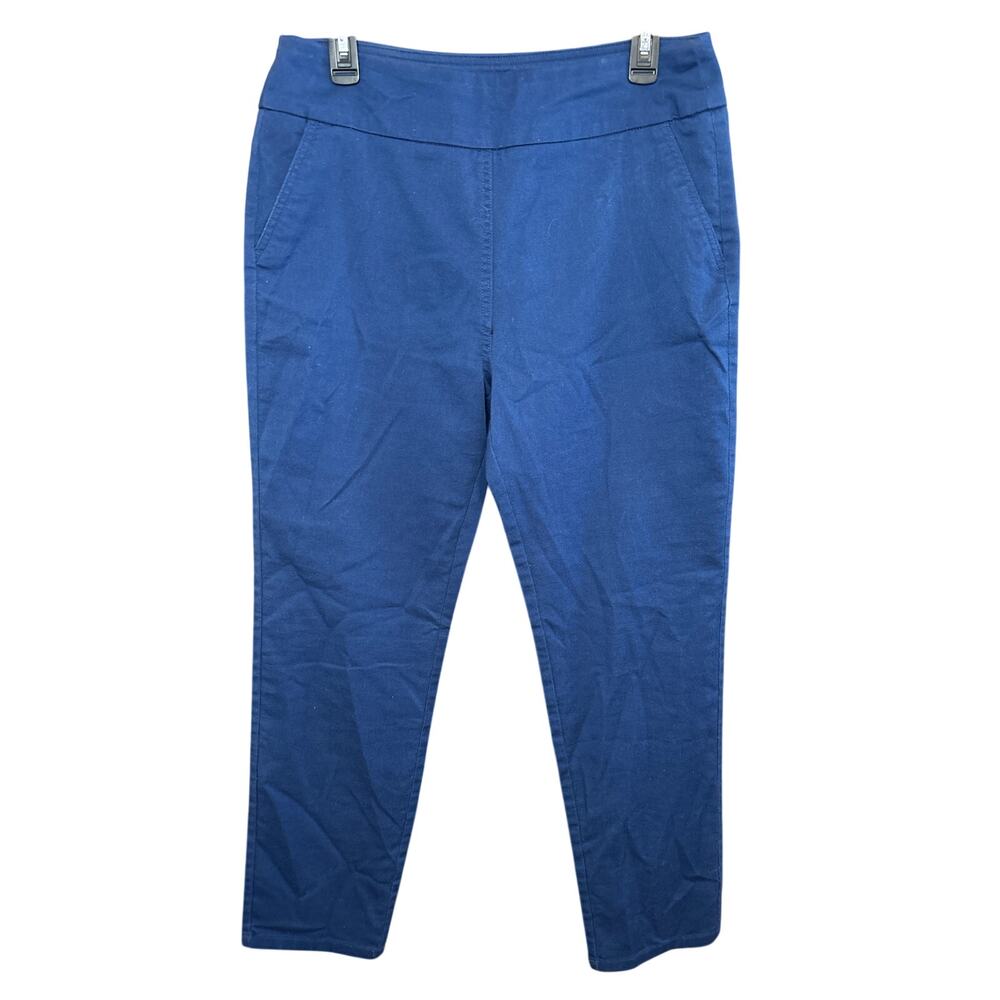 Classic Women's Blue Pull-On Pants
